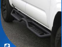 Star Strider Compatible with 05-23 Toyota Tacoma Double Cab Side Step Rails Nerf Bars Running Boards Tyger Auto