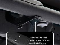 3.5 Inch Rider Running Boards Compatible with 21-24 Ford Bronco 4-Door (Not Fit Bronco Sport) Side Step Rail Nerf Bars Tyger Auto