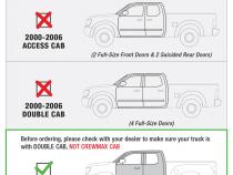 Tyger Rider 3.5 Inch Step Bars 07-21 Toyota Tundra Double Cab Textured Black Tyger Auto