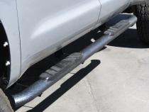 Tyger Rider 3.5 Inch Step Bars 07-21 Toyota Tundra Double Cab Textured Black Tyger Auto