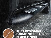 3.5 Inch Rider Running Boards Compatible with 24 Toyota Tacoma Double Cab Side Step Rail Nerf Bars Tyger Auto