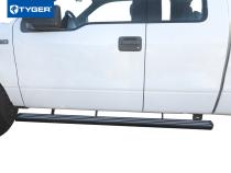 Running Boards Side Step Rails Nerf Bars For 09-14 Ford F150 Super Cab 4.75 Inch Wide 79 Inch Long TYGER STEP Tyger Auto