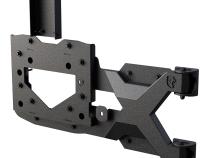 Oversize Tire Carrier Kit For 07-18 Jeep Wrangler JK Textured Black Fits up to 37 Inch Spare Tire Tyger Auto