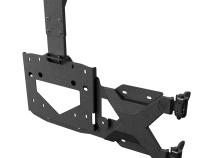 Tire Carrier Kit For 18-20 Jeep Wrangler JL Textured Black for up to 37 Inch Spare Tire Tyger Auto