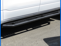 Trax Side Steps Compatible with 19-25 Ram 1500 (Not Fit 19-24 Classic) Crew Cab Textured Black Drop Step Rail Running Board Tyger Auto