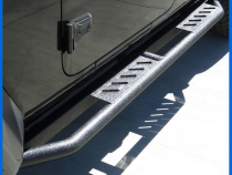 Trax Side Steps Compatible with 18-24 Jeep Wrangler JL 4-Door (Fits 21-24 4xe; Not Fit JK) Textured Black Drop Step Rail Running Board Tyger Auto