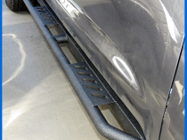 Trax Side Steps Compatible with 07-21 Toyota Tundra CrewMax Textured Black Drop Step Rail Running Board Tyger Auto