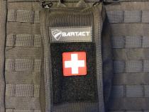 IFAK Kit Pouch MOLLE Back 1000d Cordura Nylon PALS Compatible Black Bartact