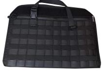 Molle Modular Seat Back Molle Panel Pouch System W/ 2 Zippered Pockets Bartact
