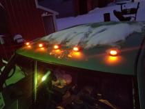 Truck Cab LED Light System No Drilling, No Holes, No Wiring LoPro Wireless Solar-Powered Race Sport Lighting