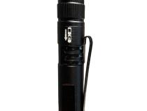 3-Mode Rechargeable LED 350 Lumen Pencil Flashlight with 4x Zoom Projector Lens Race Sport Lighting