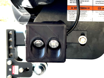11-16 Ford F250-F450 Blacked Out Bolt On Hitch Bar Reverse Light Kit