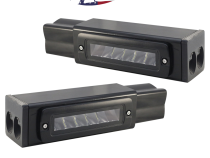 11-16 Ford F250-F450 Blacked Out Bolt On Hitch Bar Reverse Light Kit