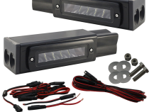 17-Present Ford F250-F450 Blacked Out Bolt On Hitch Bar Reverse Light Kit