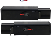 17-Present Ford F250-F450 Blacked Out Bolt On Hitch Bar Reverse Light Kit
