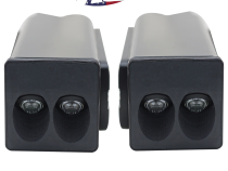 17-Present Ford F250-F450 Blacked Out Bolt On Hitch Bar Reverse Light Kit