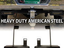 20-Present Chevy GMC 2500 3500 Chrome Series Bolt On Hitch Bar Reverse Light Kit