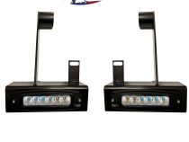 20-Present Chevy GMC 2500 3500 Chrome Series Bolt On Hitch Bar Reverse Light Kit