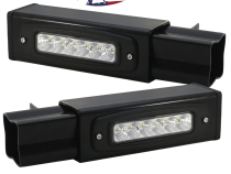 11-16 Ford F250-F450 Chrome Series Bolt On Hitch Bar Reverse Light Kit
