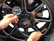 Digital Tire Gauge with Valve Kit &amp;amp; Storage Bag Up Down Air