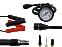 Air Compressor System 5.6 CFM With Storage Bag Hose &amp;amp; Attachments Single Motor Up Down Air