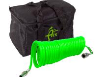 Air Compressor System 5.6 CFM With Storage Bag Hose &amp;amp; Attachments Single Motor Up Down Air