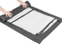 Jeep Soft Top Window Protection Roll For 76-18 Jeep CJ, YJ, TJ &amp;amp; JK Wrangler Black Diamond MasterTop