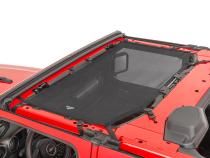 ShadeMaker Freedom Mesh Bimini Top Plus 18-2023 JL Jeep Wrangler 2 Dr Black