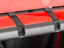 ShadeMaker Freedom Mesh Bimini Top Plus 18-2023 JLU Jeep Wrangler 4 Dr Black