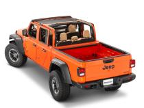 ShadeMaker Freedom Mesh Bimini Top Plus 2020-2023 JT Jeep Gladiator 4 Dr Black