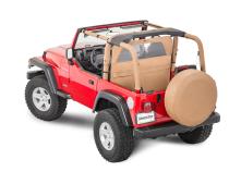 Jeep Zip Down WindStopper For 80-06 Jeep CJ 87-06 Wrangler TJ/YJ Spice Diamond MasterTop