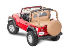 Jeep Zip Down WindStopper For 80-06 Jeep CJ 87-06 Wrangler TJ/YJ Spice Diamond MasterTop