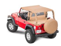 Jeep Zip Down WindStopper For 80-06 Jeep CJ 87-06 Wrangler TJ/YJ Spice Diamond MasterTop