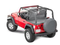 Jeep Zip Down WindStopper For 80-06 Jeep CJ 87-06 Wrangler TJ/YJ Black Diamond MasterTop