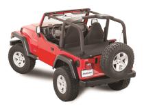 Jeep LJ WindStopper/Tonneau Cover Combo For 04-06 Jeep LJ Wrangler Unlimited Mastertwill MasterTop
