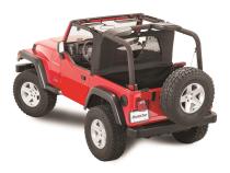 Jeep LJ WindStopper/Tonneau Cover Combo For 04-06 Jeep LJ Wrangler Unlimited Mastertwill MasterTop