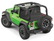 Jeep JK WindStopper Plus/Tonneau Cover Combo For 07-18 Wrangler JK 2 Door MasterTop