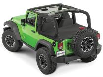 Jeep JK WindStopper Plus/Tonneau Cover Combo For 07-18 Wrangler JK 2 Door MasterTop