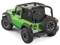 Jeep JK WindStopper Plus/Tonneau Cover Combo For 07-18 Wrangler JK 2 Door MasterTop