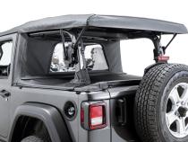 Wind Stopper Plus/Tonneau Cover Ultimate Combo 2018-2024  Jeep JL Wrangler 2Dr Soft Top Models MasterTwill MasterTop