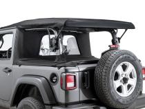 Wind Stopper Plus/Tonneau Cover Ultimate Combo 2018-2024  Jeep JL Wrangler 2Dr Soft Top Models MasterTwill MasterTop