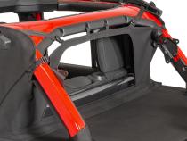 Wind Stopper Plus/Tonneau Cover Ultimate Combo 2018-2023 Jeep JLU Wrangler 4DrSoft Top Models Black Diamond