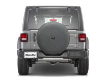Jeep Wrangler JL Spare Tire Cover For 18-Pres Wrangler JL 32 inch 245/75R17 and 255/70R18 Black MasterTop