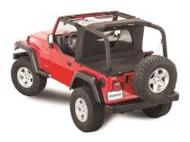 Jeep TJ Ultimate Soft Top Combo Bimini Top Plus For 04-06 Wrangler TJ Unlimited WindStopper Plus and Tonneau MasterTop
