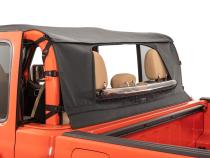 Bimini Top Plus/Wind Stopper Combo2020-2023 Jeep JT Gladiator 4Dr MasterTwill
