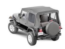 Jeep YJ Replacement Top With Door Skins Tinted Glass For 88-95 Jeep Wrangler YJ Black Diamond MasterTop