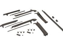 Jeep JK Factory Style Door Surrounds with Tailgate Bar For 07-18 Wrangler 4 Door MasterTop