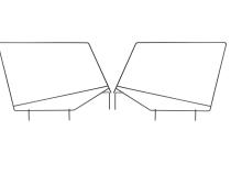 Jeep YJ Upper Steel Door Frames Pair For 87-95 Wrangler YJ Black Powdercoat MasterTop