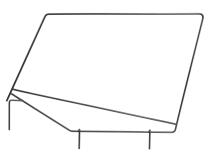 Jeep YJ Upper Steel Door Frames Pair For 87-95 Wrangler YJ Black Powdercoat MasterTop
