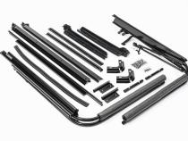 Jeep YJ Complete Replacement Hardware Kit For 87-95 Wrangler YJ Black MasterTop
